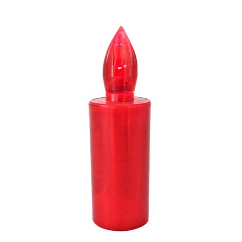 CANDELA VOTIVA A BATTERIA ROSSA CON LED ROSSO