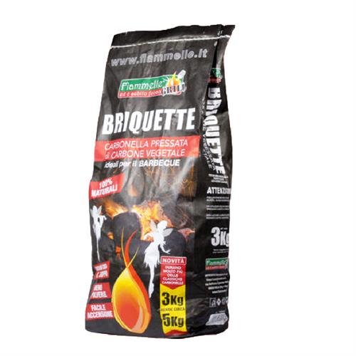 BRIQUETTE DA 3KG 250 SACCHI PER PALLET