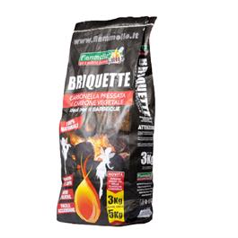 BRIQUETTE DA 3KG 250 SACCHI PER PALLET